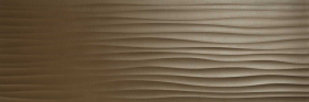 M1AM Плитка Eclettica Bronze Struttura Wave 3D Rett